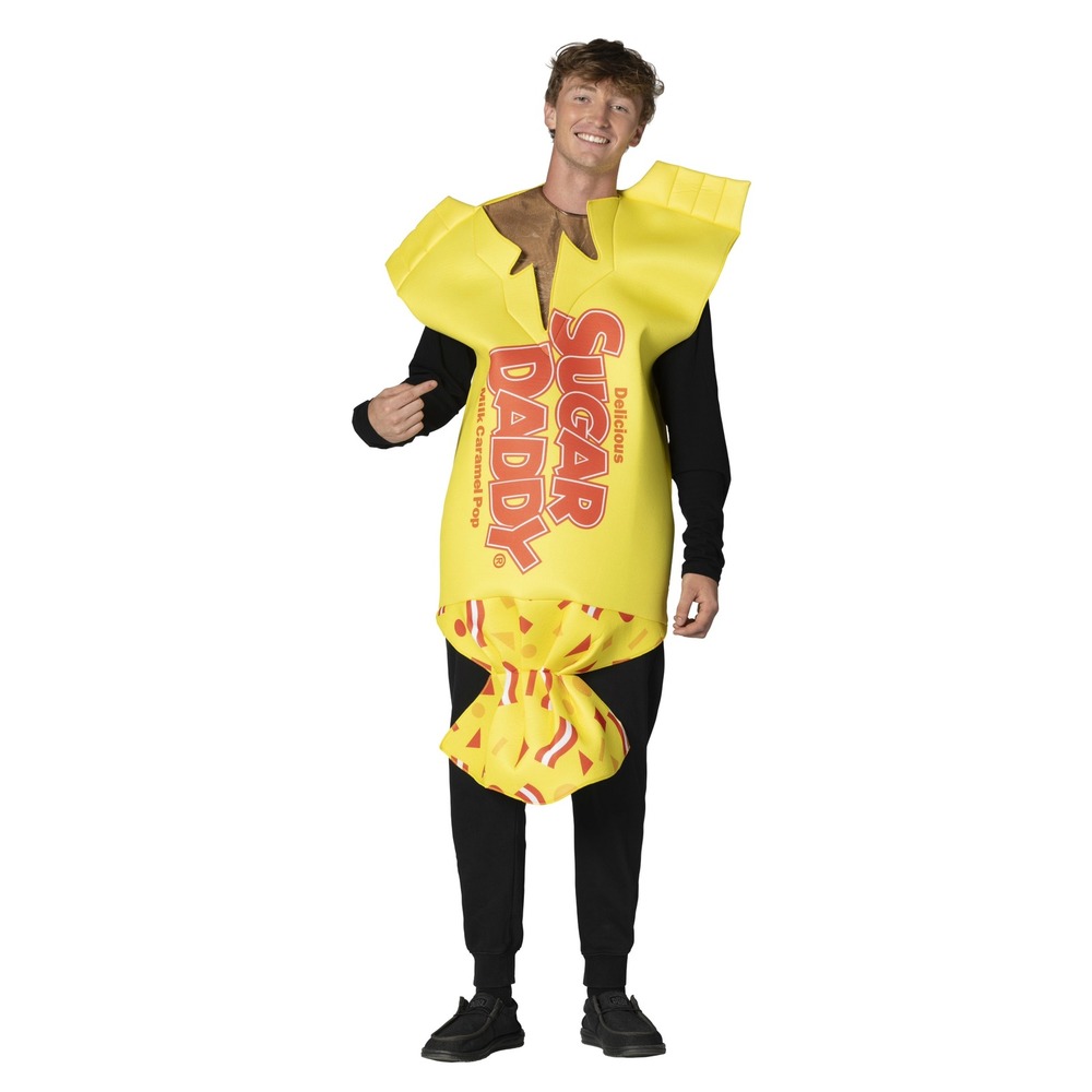 Rasta Imposta Sugar Daddy Candy Bar Halloween Costume Adult One Size NWT
